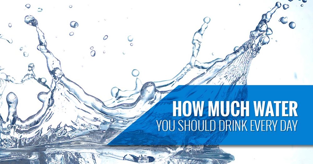 How much water you shoudl drink every day