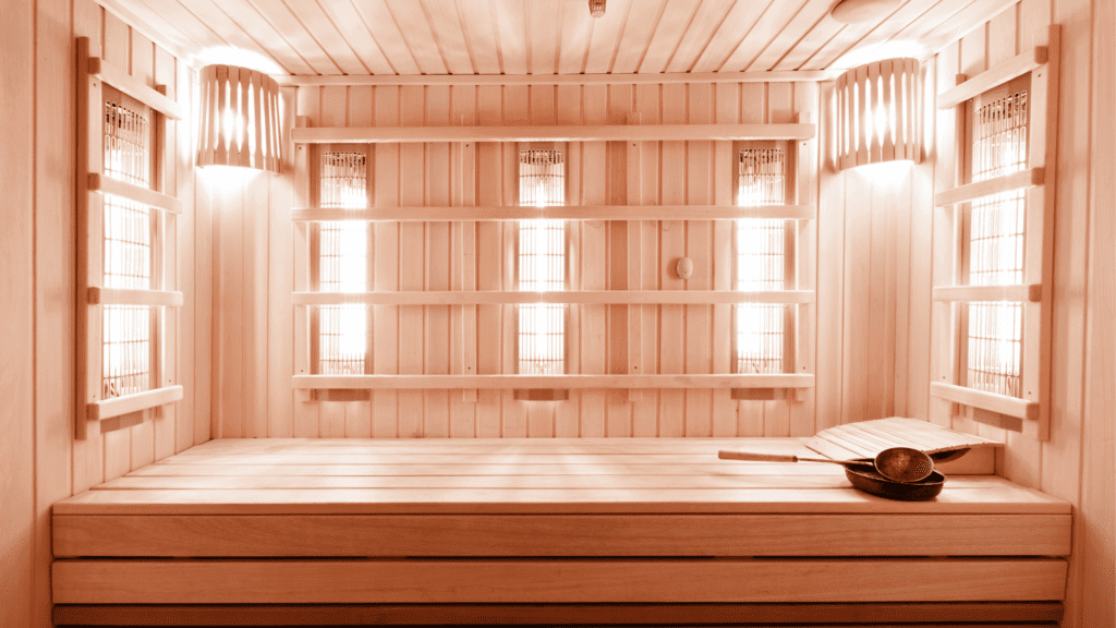 Infrared Suana with bed Infrared Suana with bed